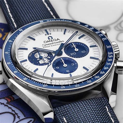 omega speedmaster silver snoopy award 50th anniversary watch|omega silver snoopy speedmaster price.